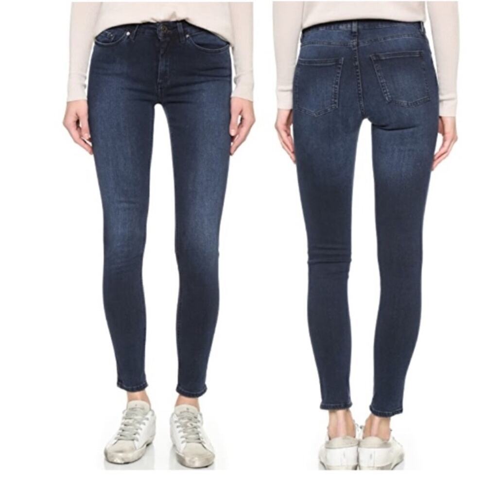 Acne Studios Skin 5 Deep Skinny Jeans Stretch Blue Denim Made in Italy Size 30